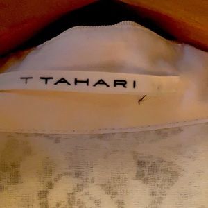 White lace and cotton dress